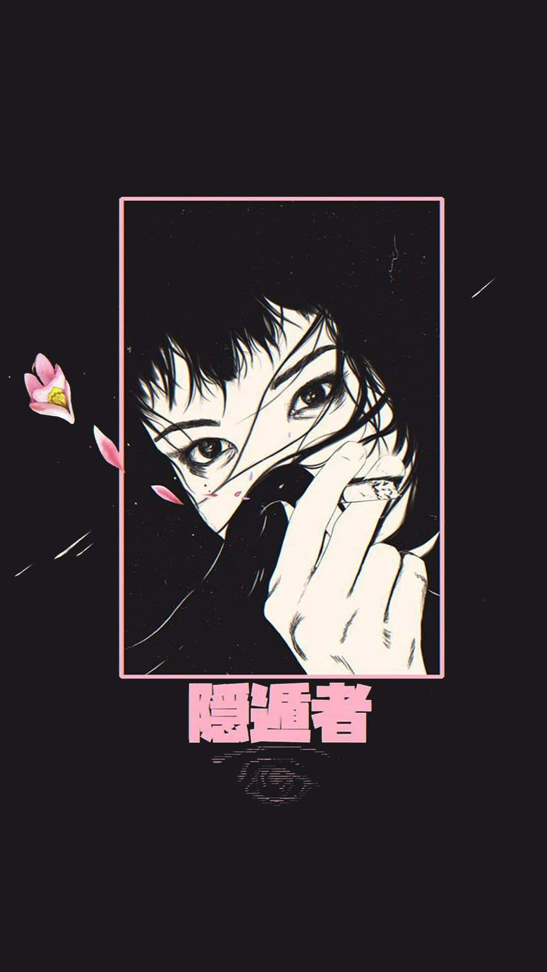 Dark Aesthetic Anime Grunge Girl Wallpaper
