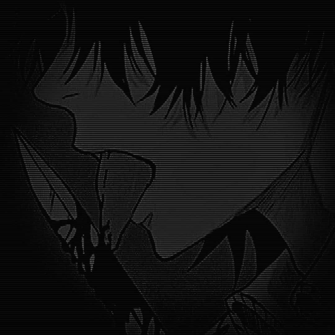 Mörktestetiskt Anime-profilfoto Med Blodig Kniv. Wallpaper