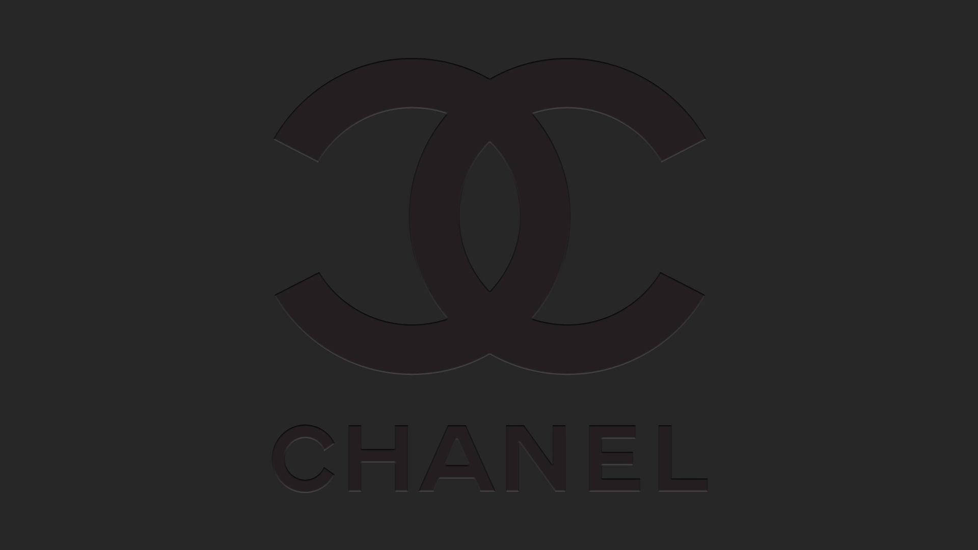 Dark Aesthetic Chanel Logo Wallpaper