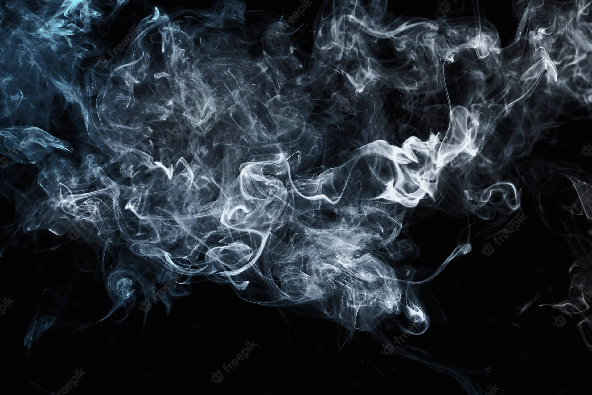 Dark Aesthetic Computer Willowy Smoke Background Wallpaper
