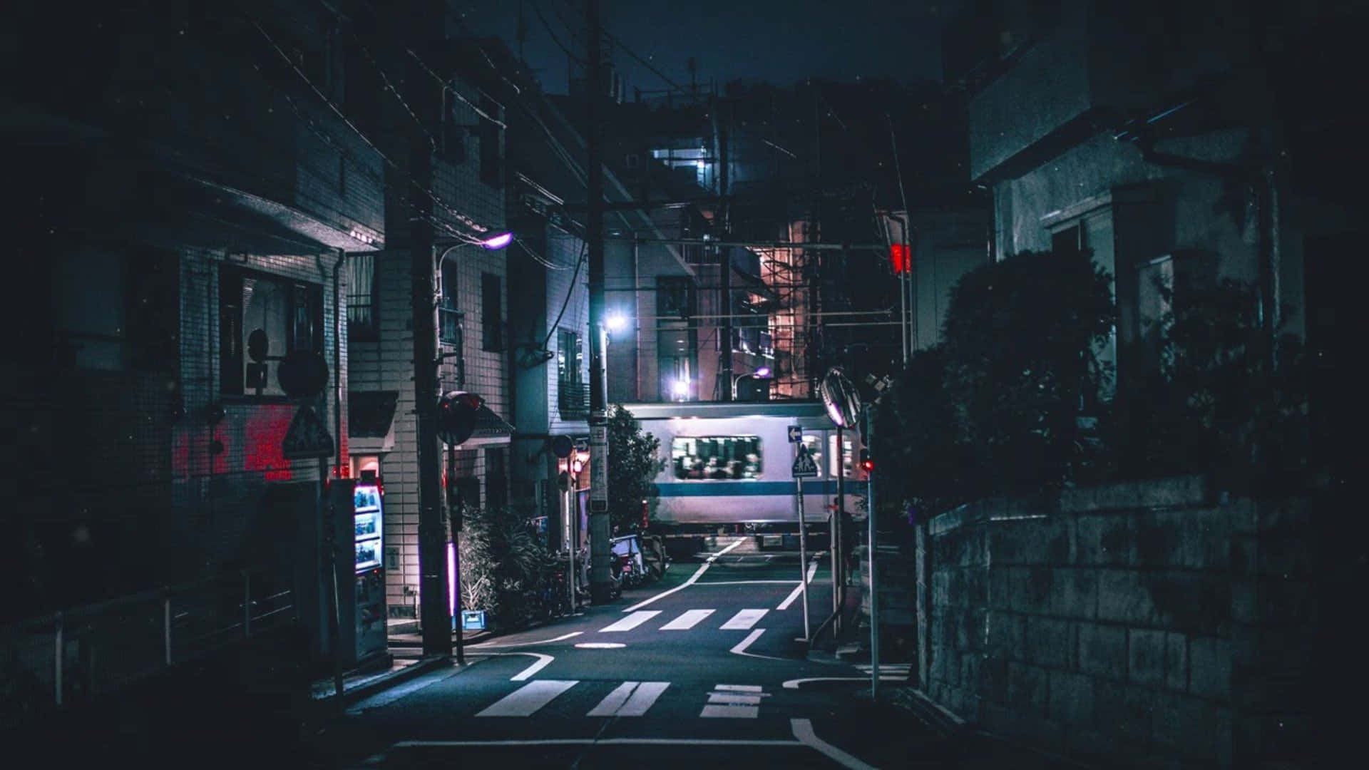 Dark Aesthetic Street Picture