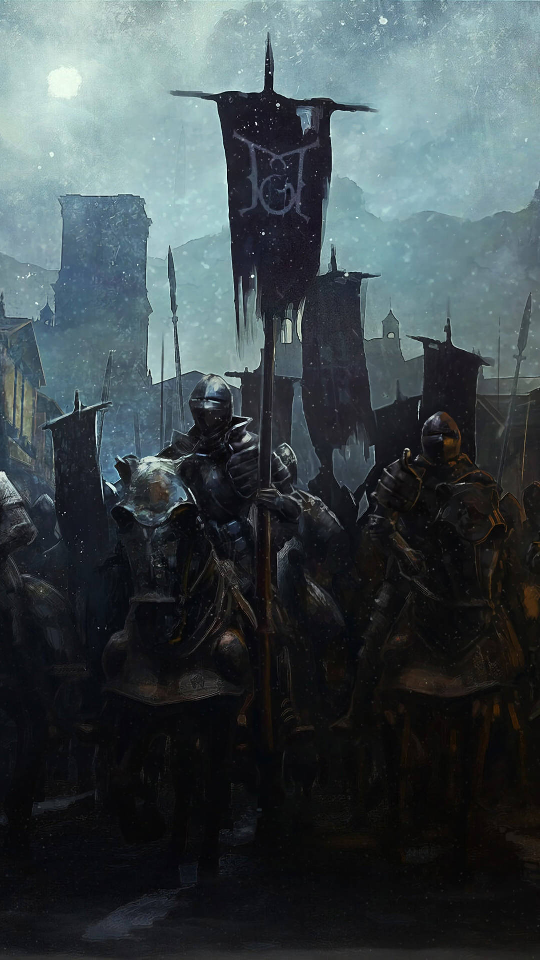 Dark Ages Kingdom Warriors Mobile Wallpaper