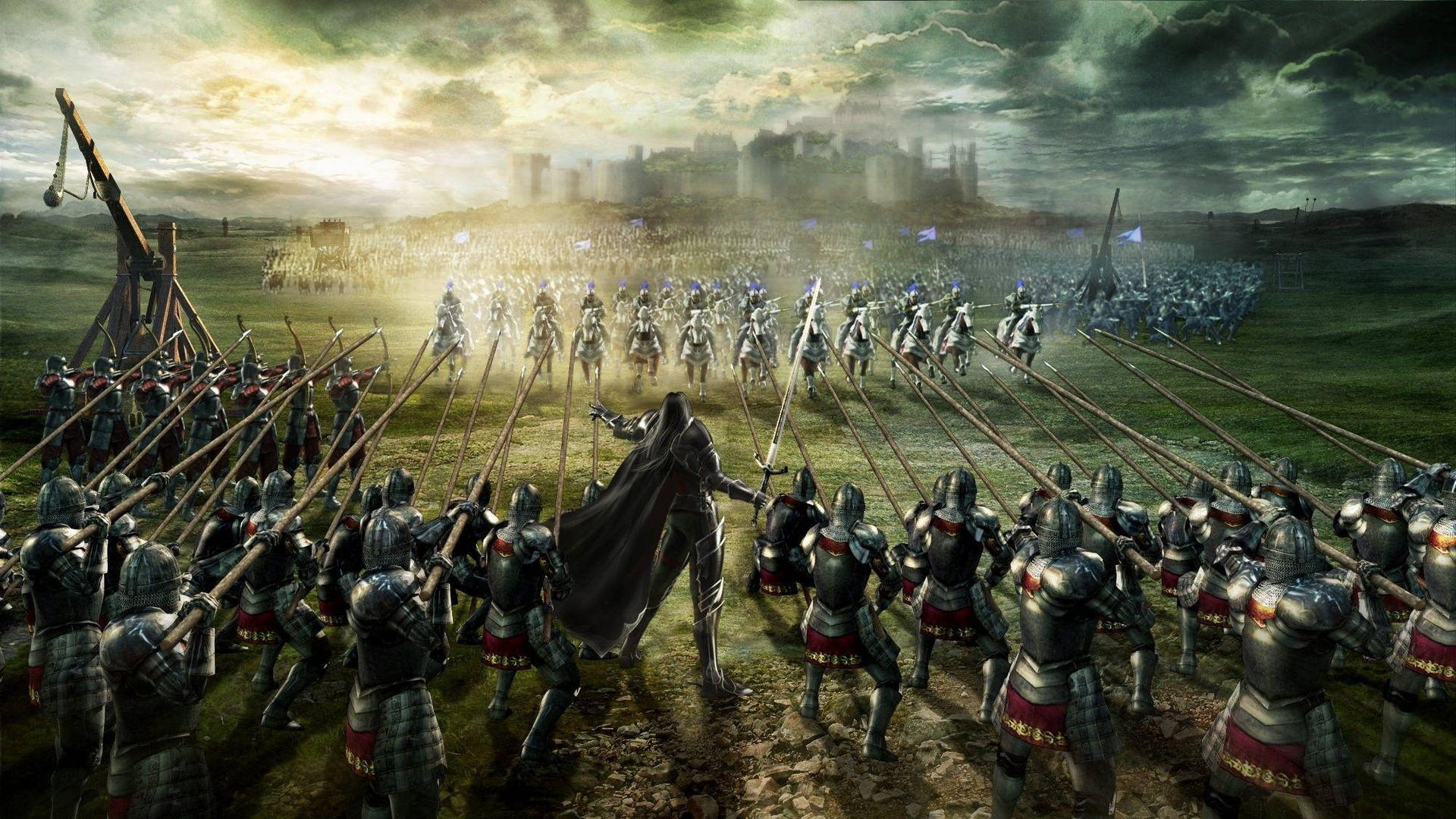 Dark Ages War From Two Kingdom Wallpaper