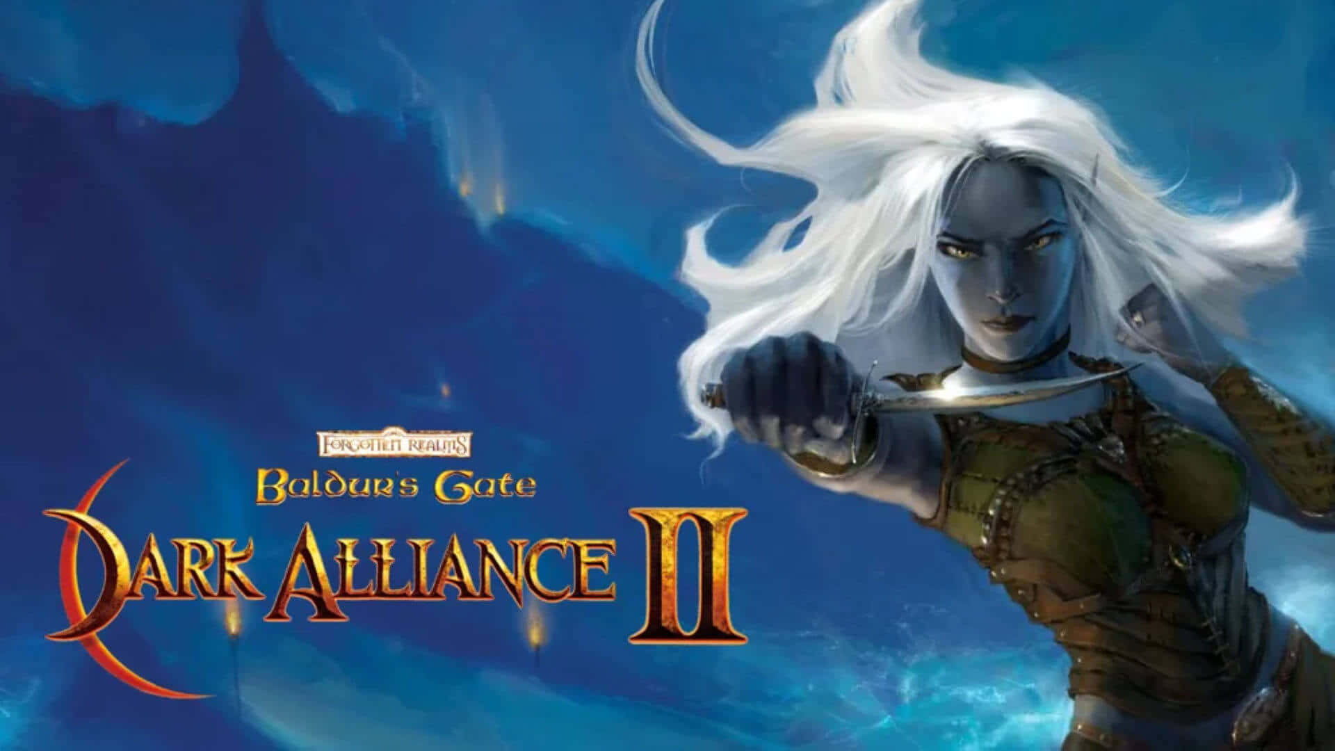 Dark Alliance Epic Battle Scene Wallpaper Wallpaper