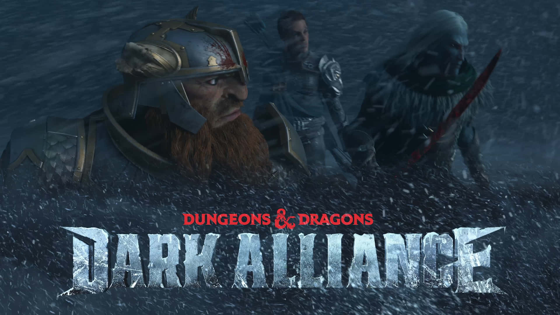 Dark Alliance Fantasy Adventure Scene Wallpaper