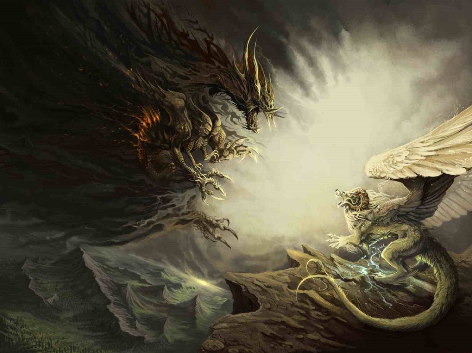 darkness vs light dragons