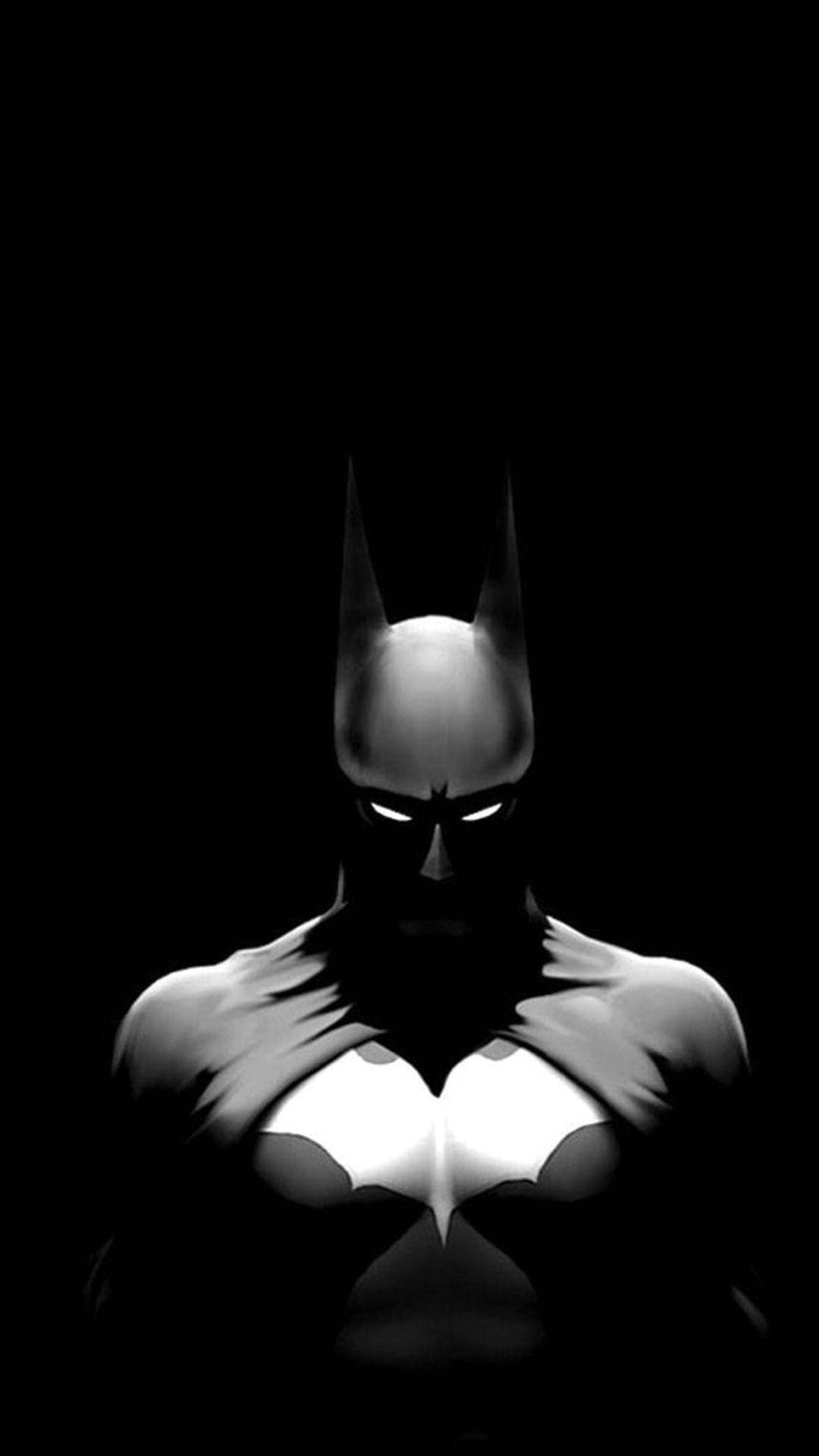 Dark Android Batman Illustration