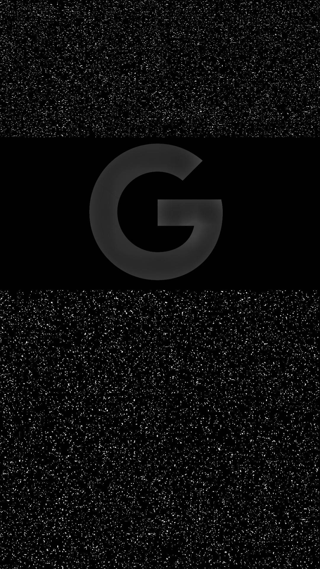 Google Wallpaper 4K Logo Typography Night 4562