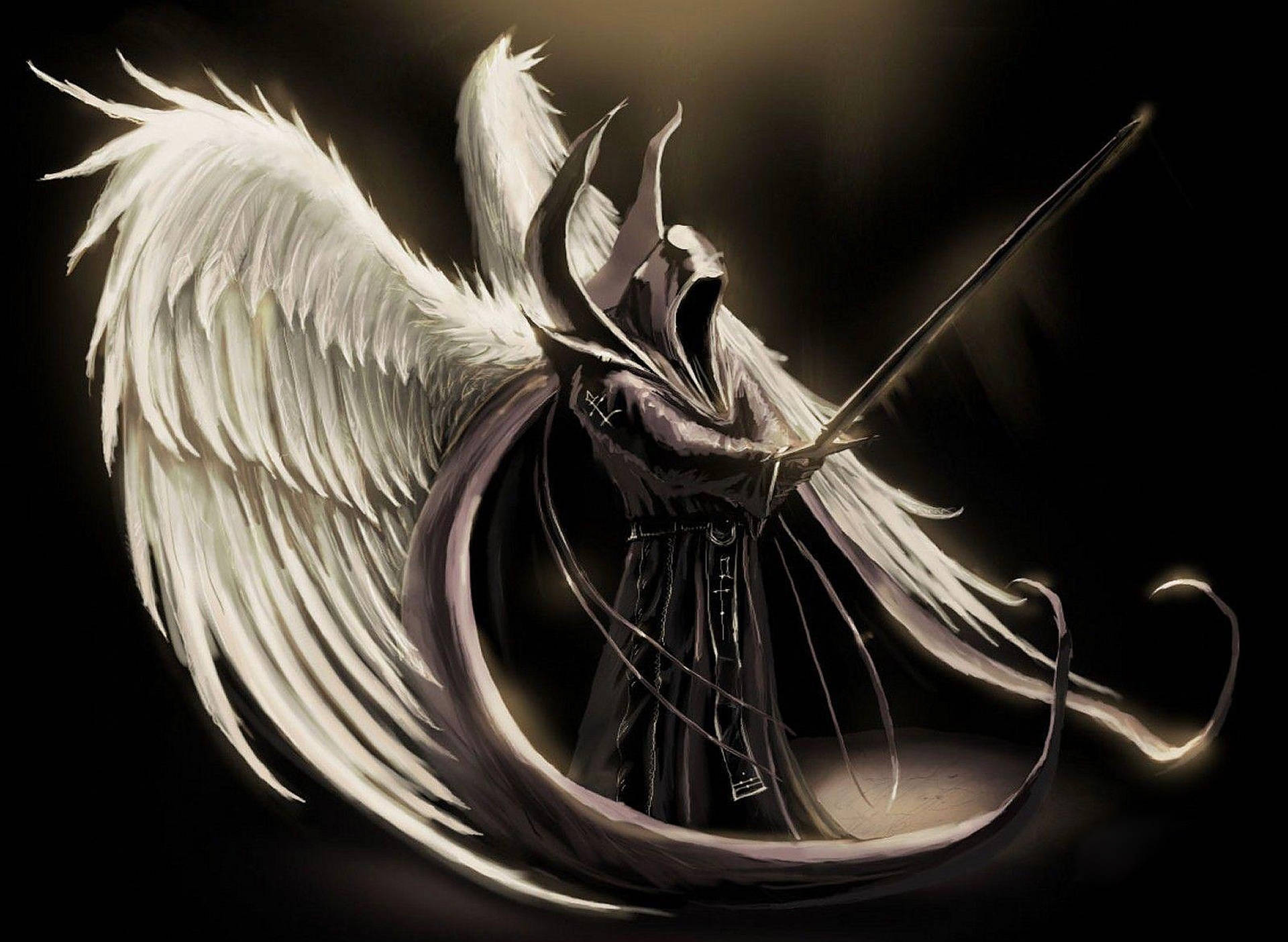 Dark Angel White Wings