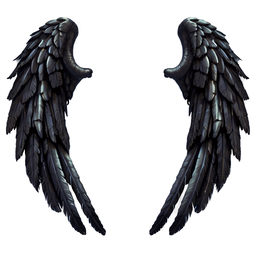 Dark Angel Wings Png 05032024 PNG