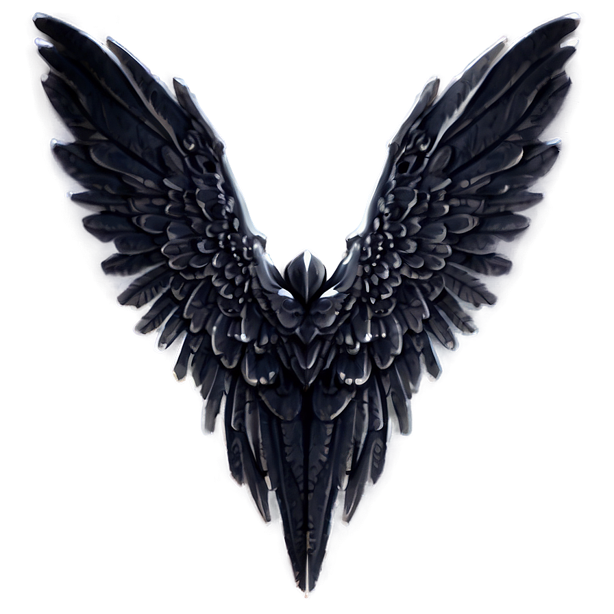 Dark Angel Wings Png 06242024 PNG