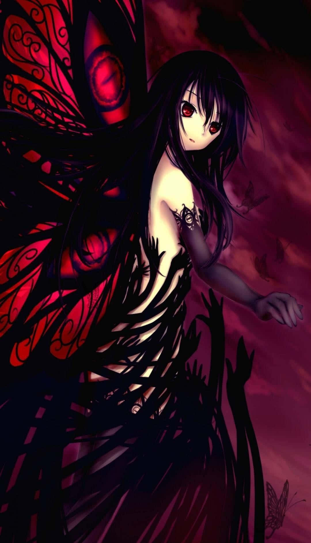 Dark anime, Anime art, Anime art, Cute Anime Girl Dark HD phone wallpaper