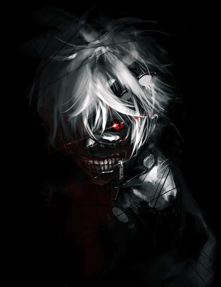 Dark Anime Ghoul Art Wallpaper