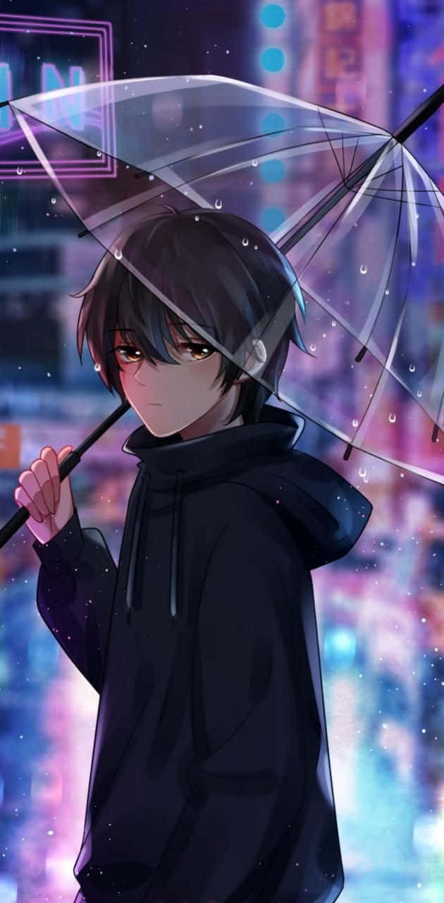 Download Dark Anime Boy Wallpaper 