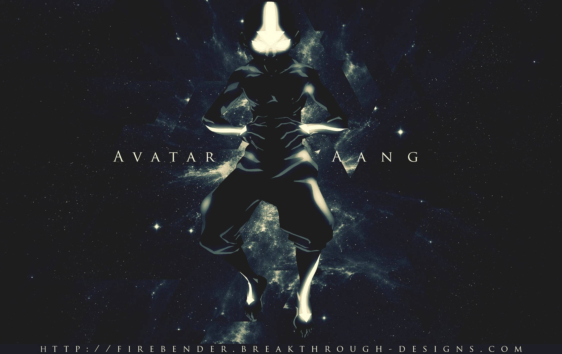 Dark Avatar The Last Airbender Aang Avatar State Background
