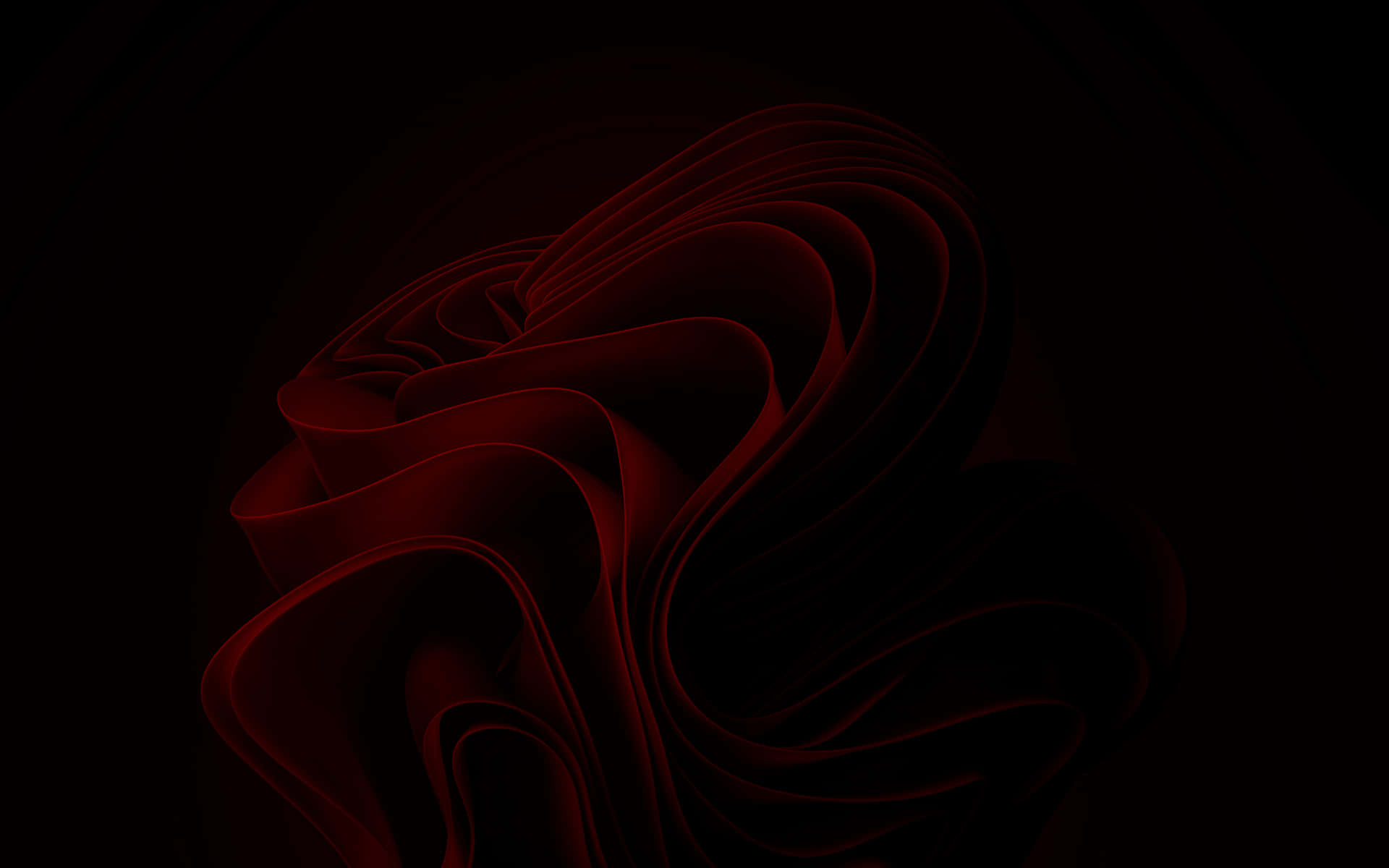 Unfondo Abstracto Rojo Con Un Fondo Negro.