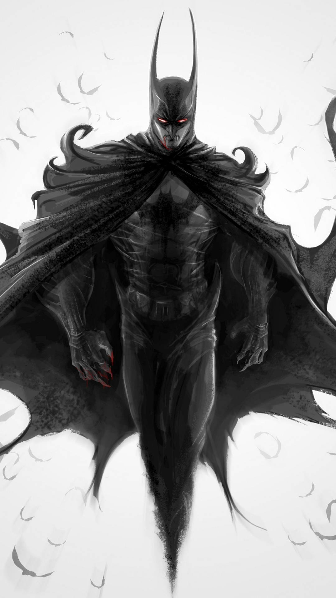 Dark Batman Iphone Fan Art Wallpaper