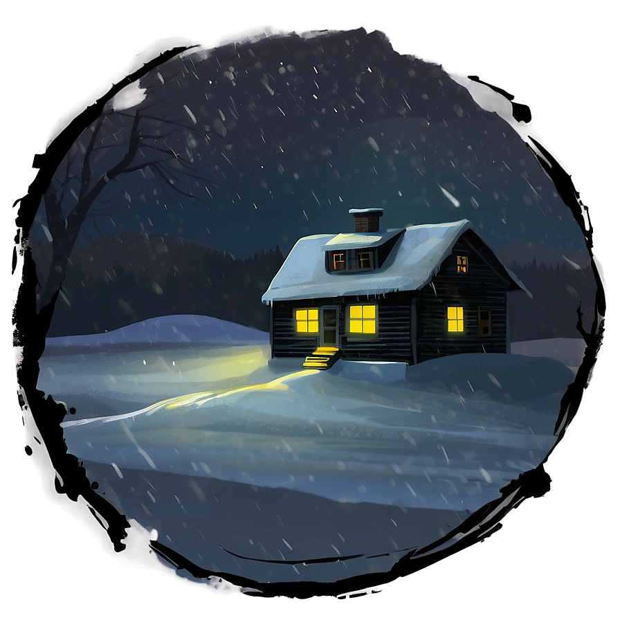 Dark Blizzard Night Png 87 PNG