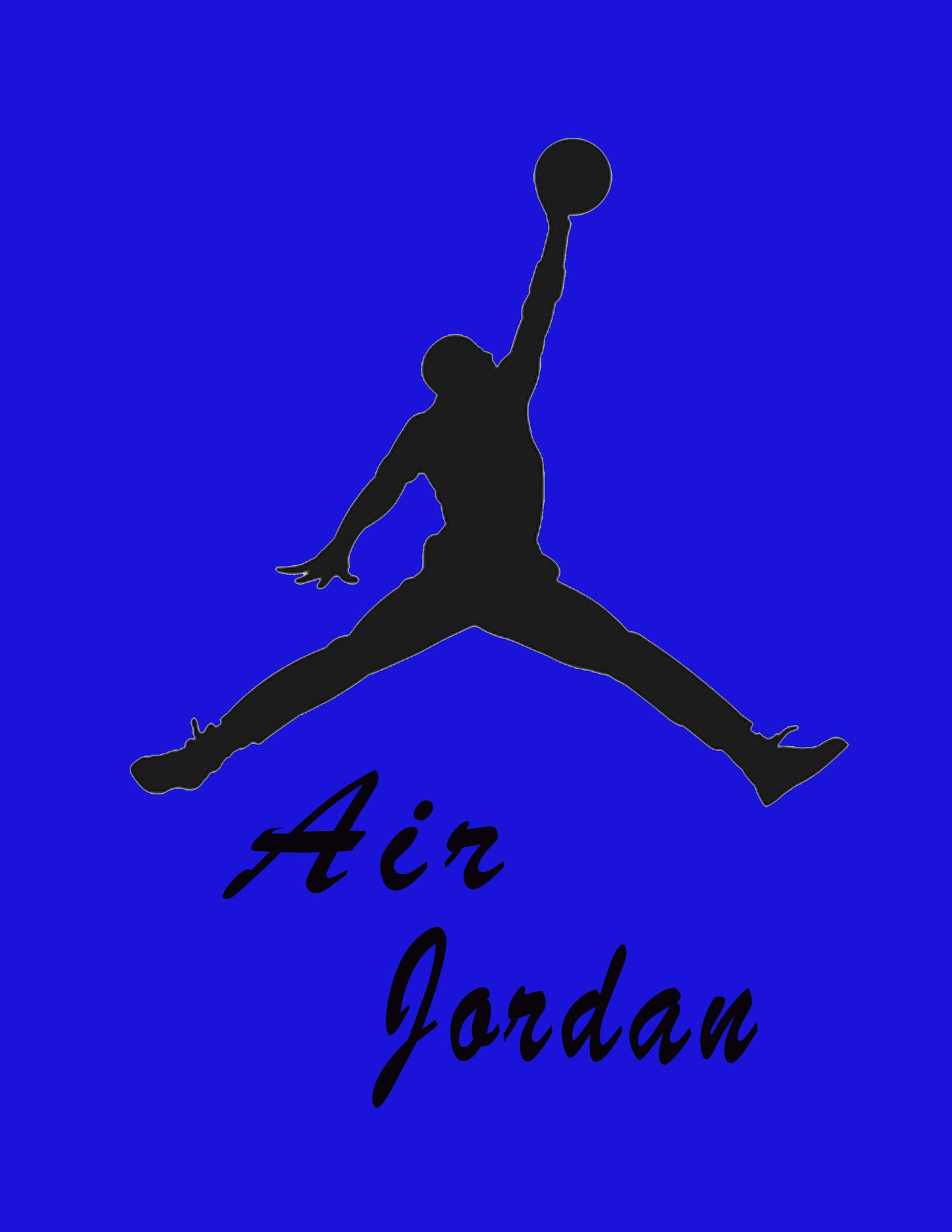 Dark Blue Air Jordan Wallpaper