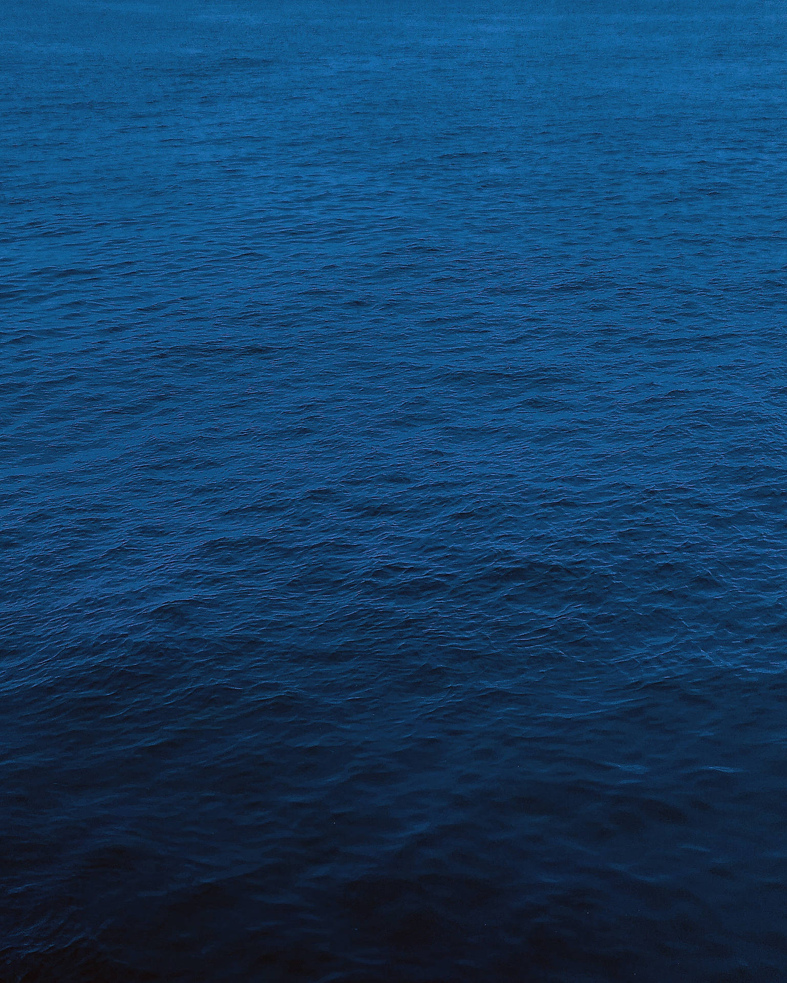 Dark Blue Background Calm Ocean Wave Picture