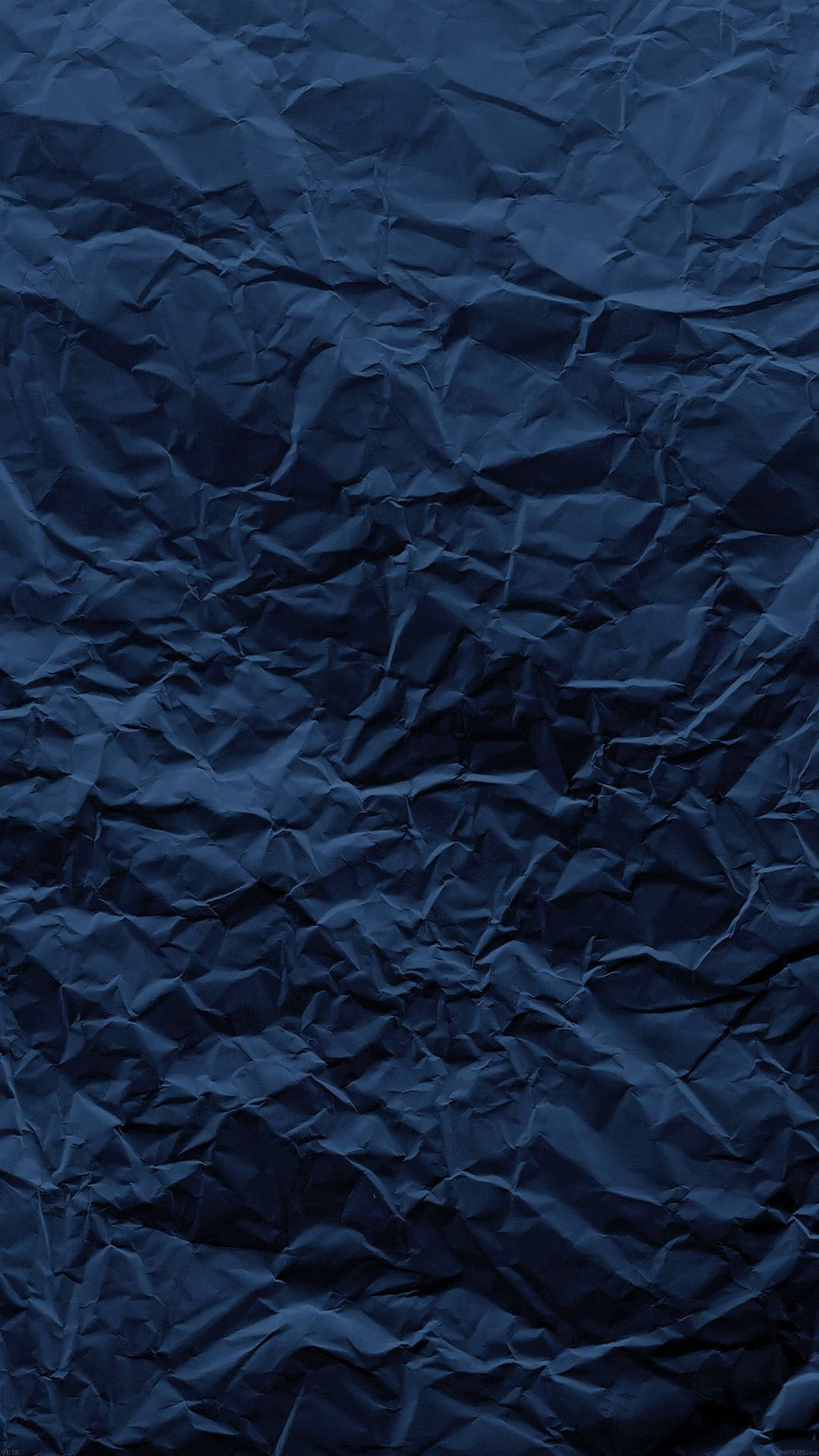 Dark Blue Background Crumpled Paper Picture