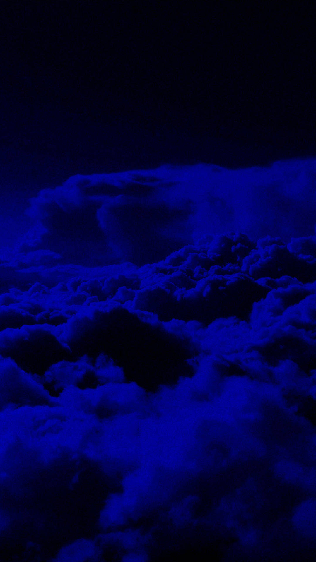 Dark Blue Background Dreamy Night Clouds Picture