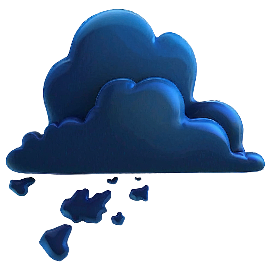 Dark Blue Clouds Png 23 PNG