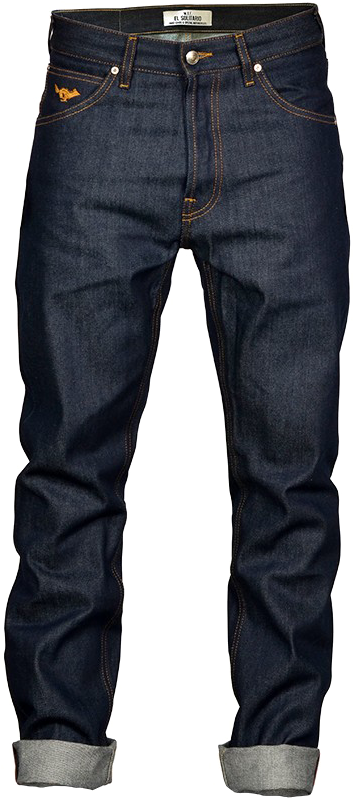 Dark Blue Denim Jeans PNG