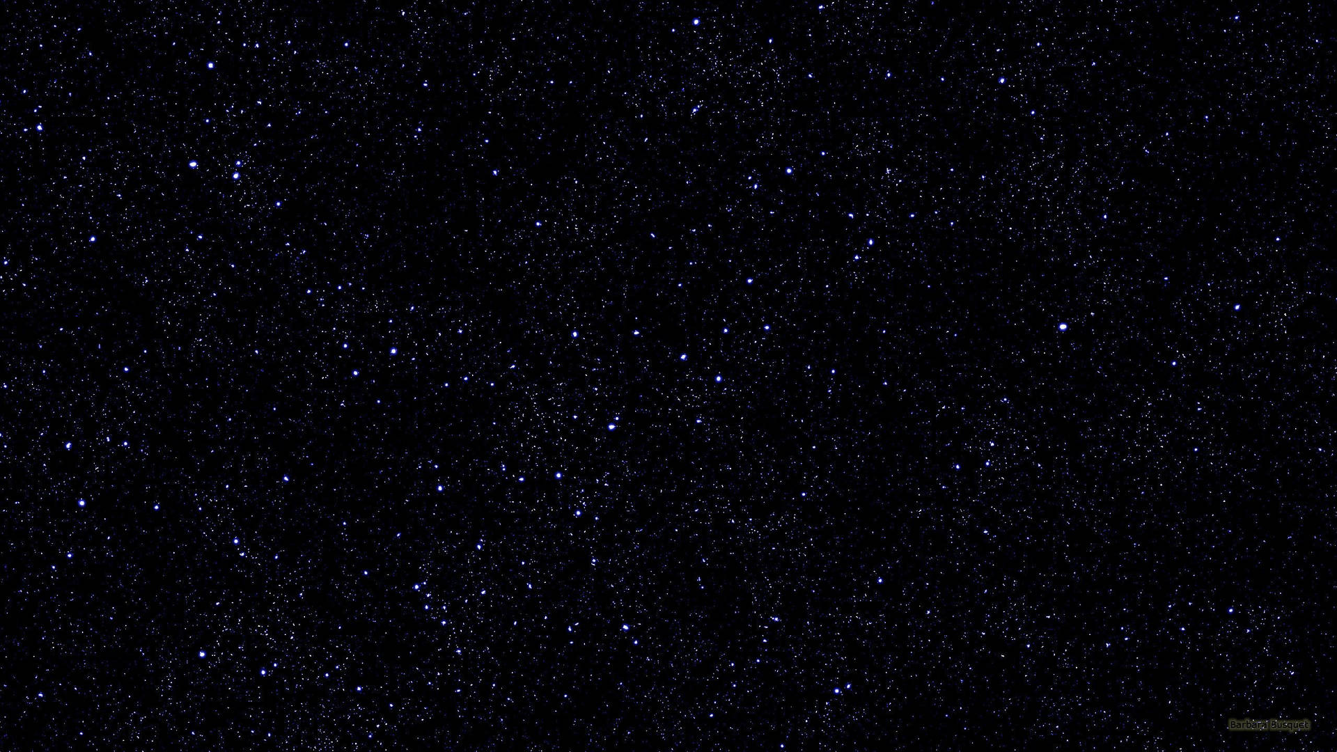 Dark Blue Milky Way Wallpaper