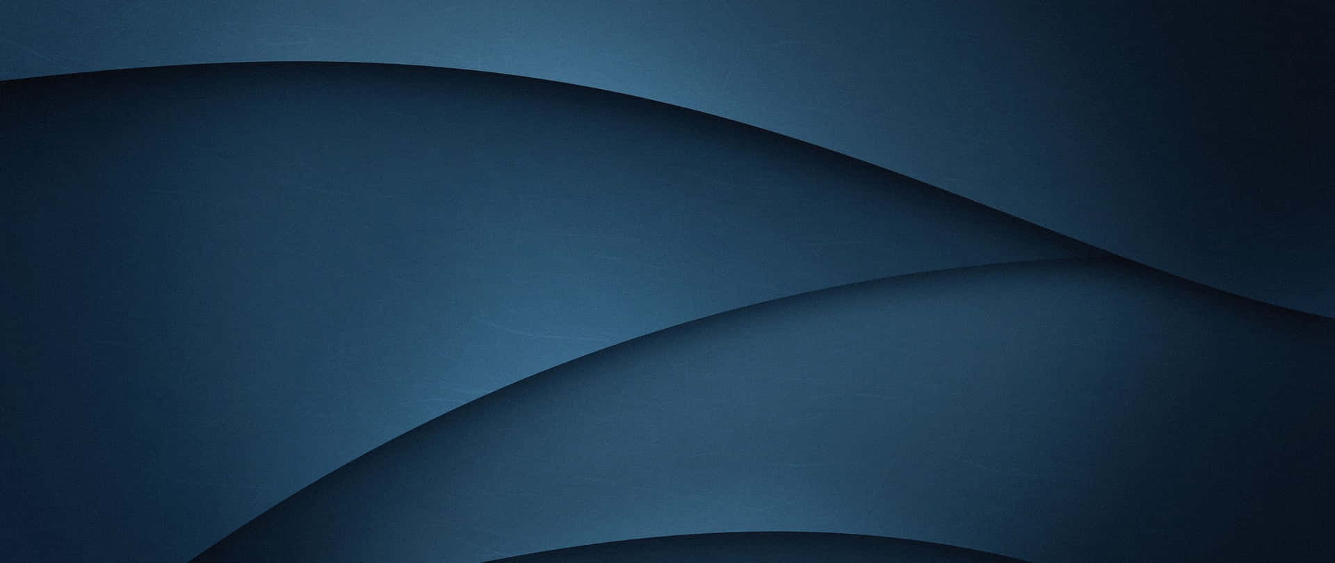 Fascinating Dark Blue Gradient With Wavy Lines Wallpaper