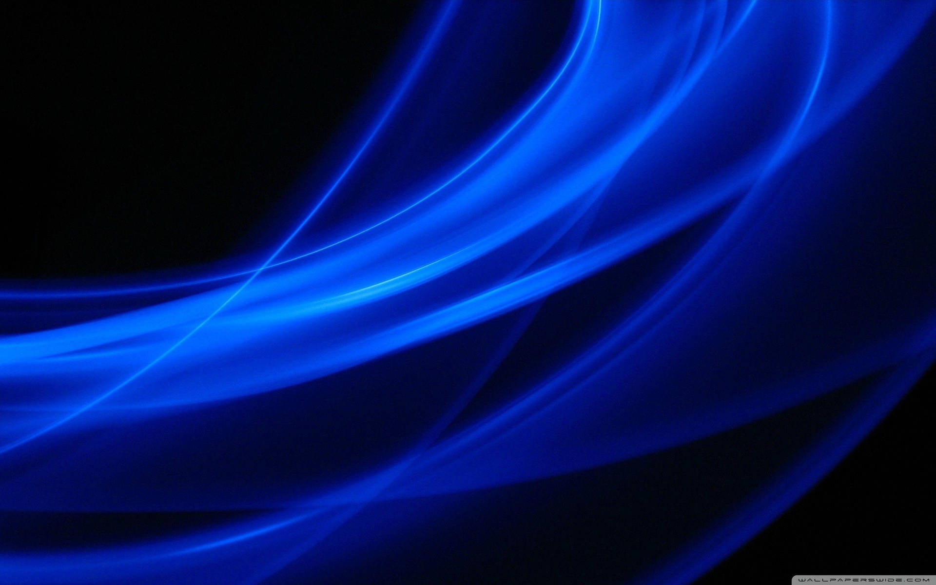Dark Blue Light Waves Picture