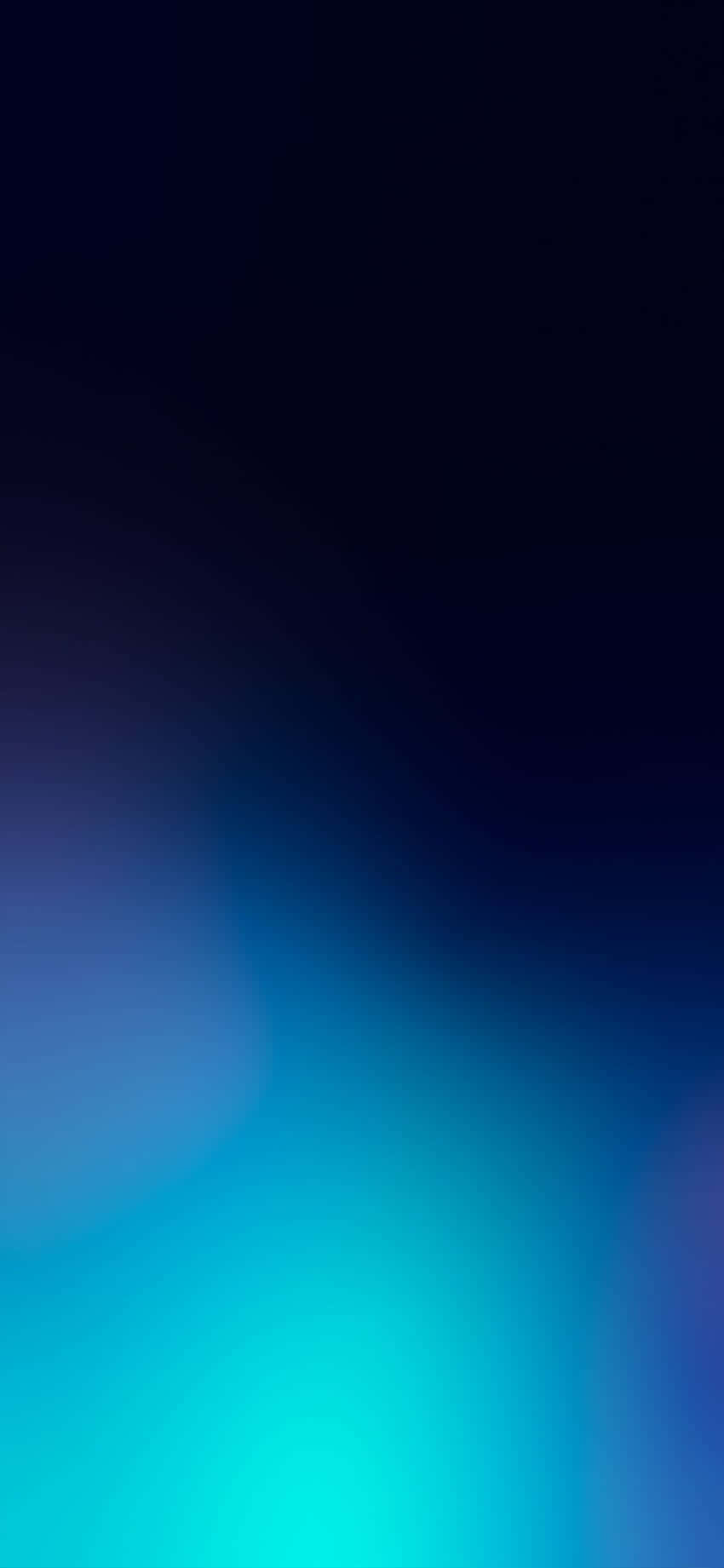 Dark Blue Ombre Isolated on a White Background Wallpaper