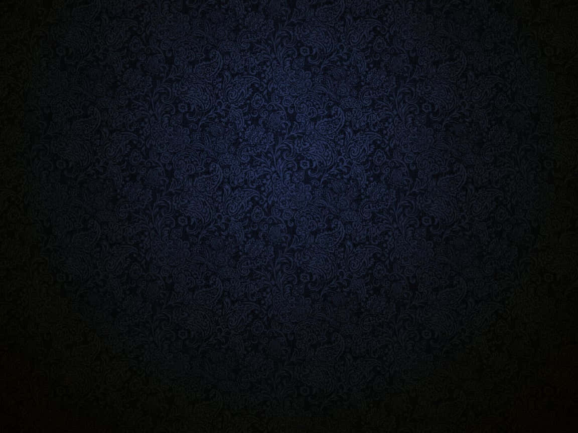 Mørkeblåtapet Med Mørkeblå Baggrund. Wallpaper