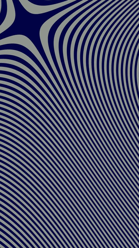 Einblau-graues Abstraktes Muster Mit Einer Wellenform. Wallpaper