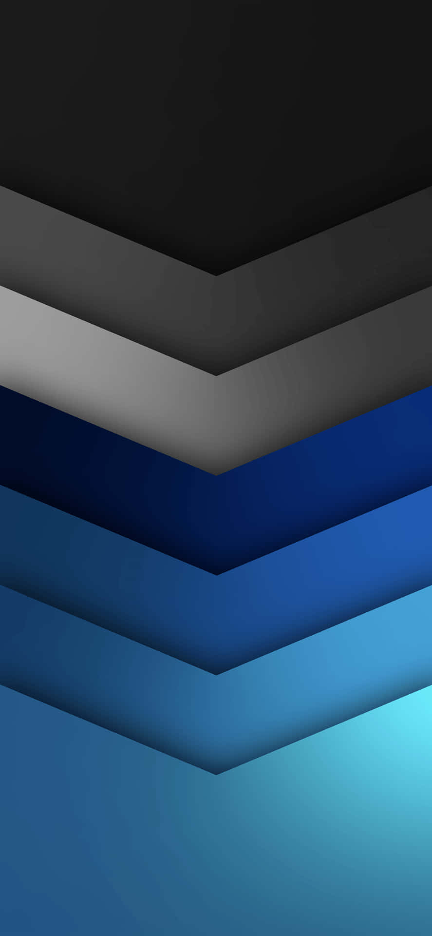 En blå, sort og hvid striber tapet Wallpaper