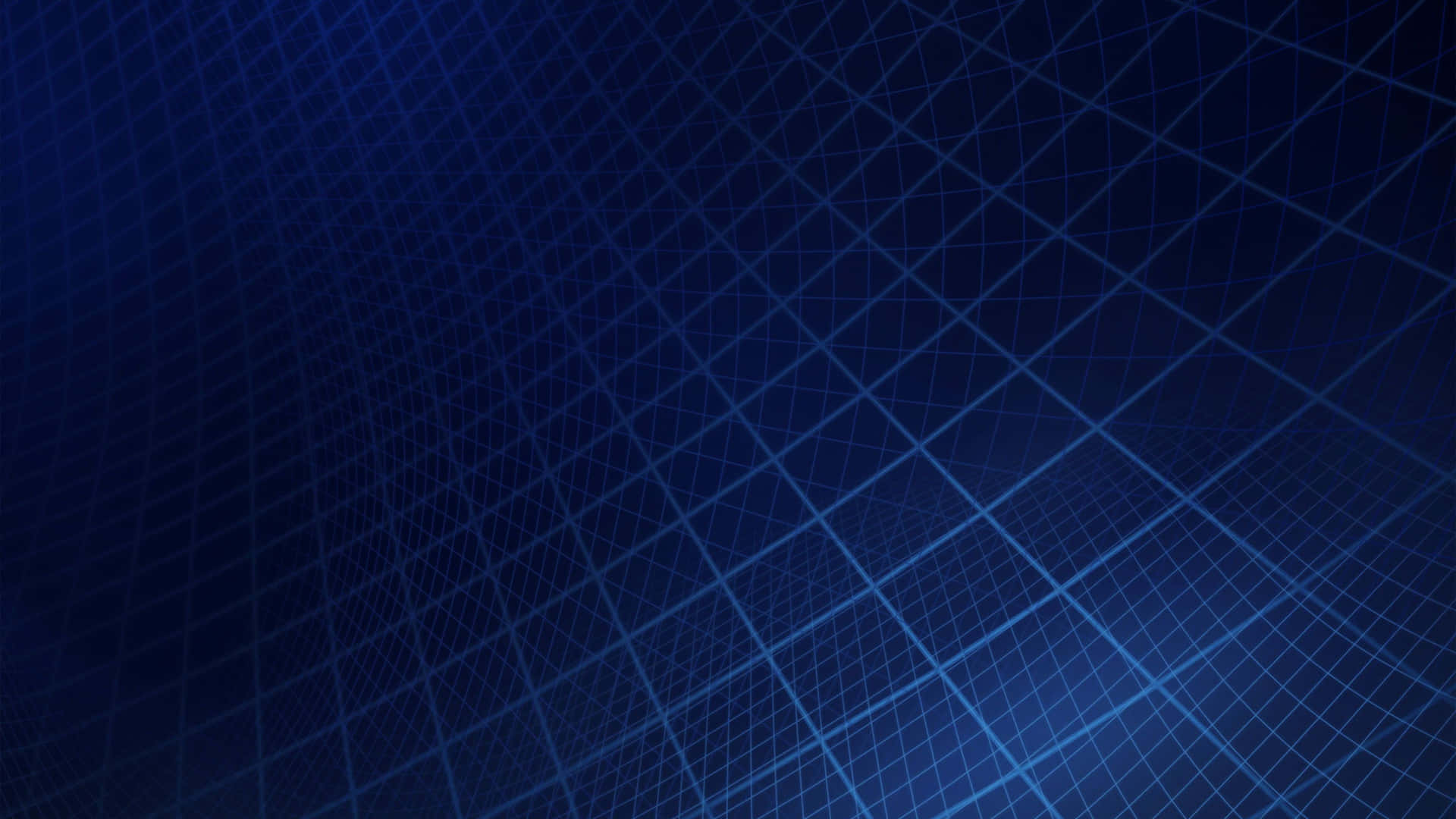 Blå abstrakt baggrund med linjer af cirkler Wallpaper