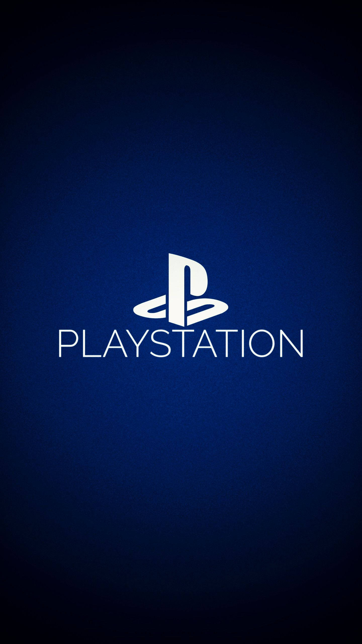 Dark Blue PS4 Logo Wallpaper