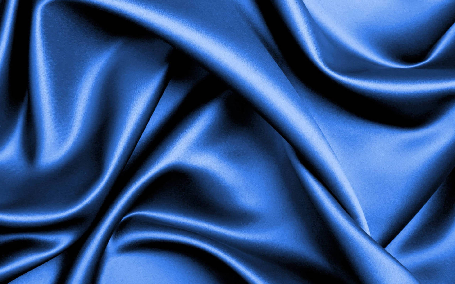 Dark Blue Satin Luxurious Texture Wallpaper
