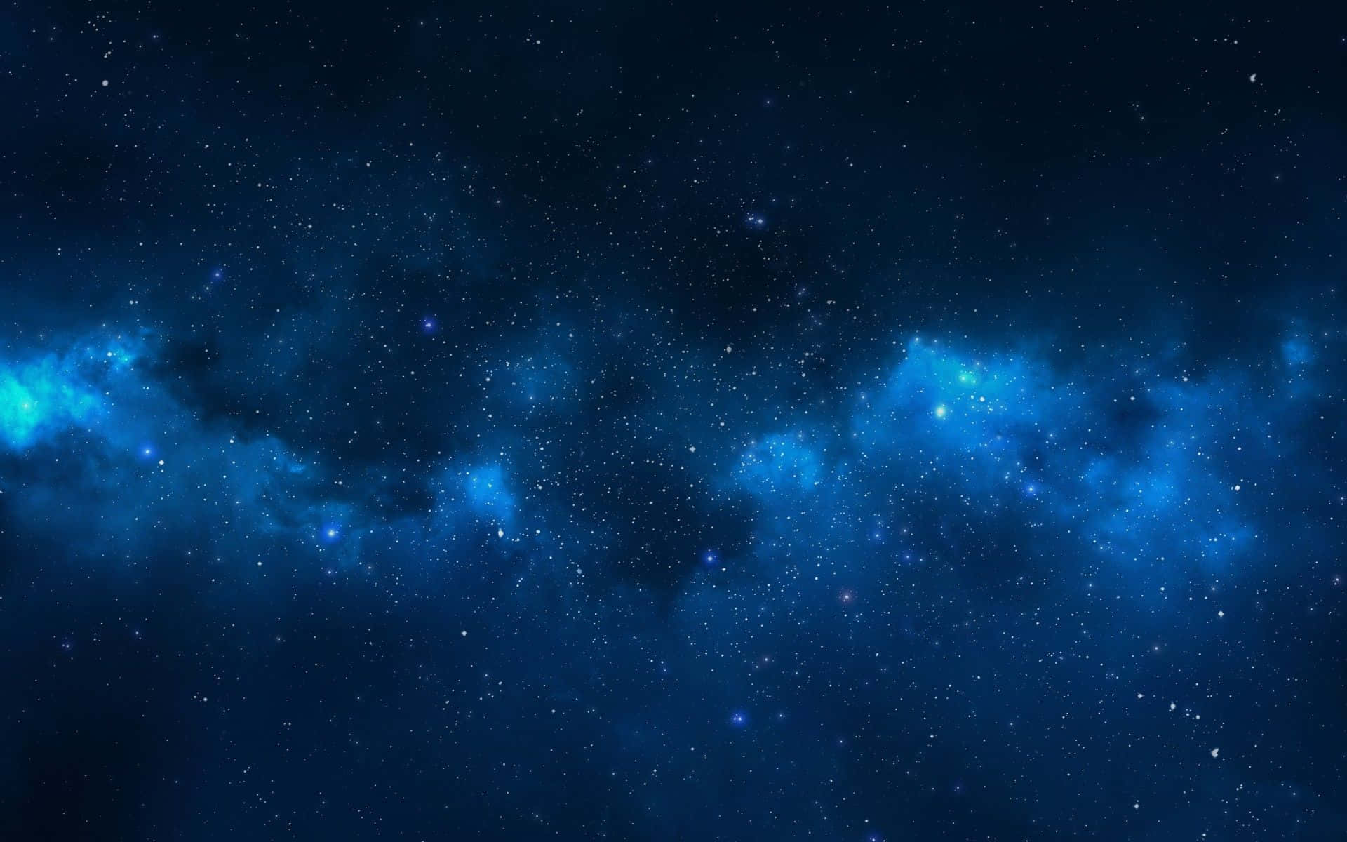 A shimmering sky filled with Dark Blue Stars Wallpaper