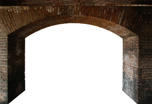 Dark Brick Archway PNG