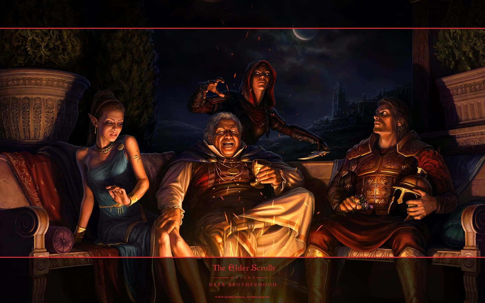 Through thick and thin, the Dark Brotherhood remains unstoppable Wallpaper