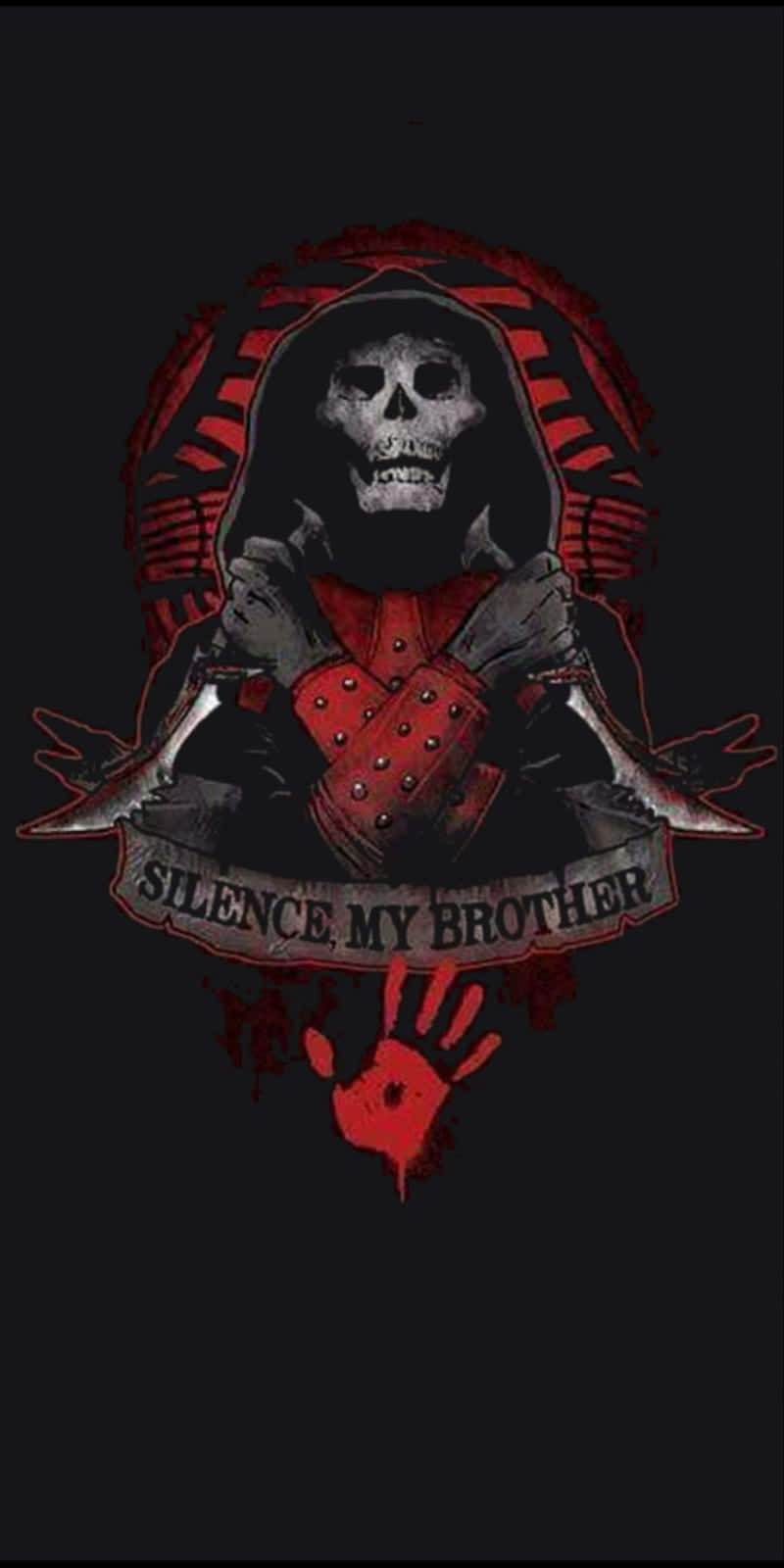 Dark Brotherhood Themed Poster Wallpaper