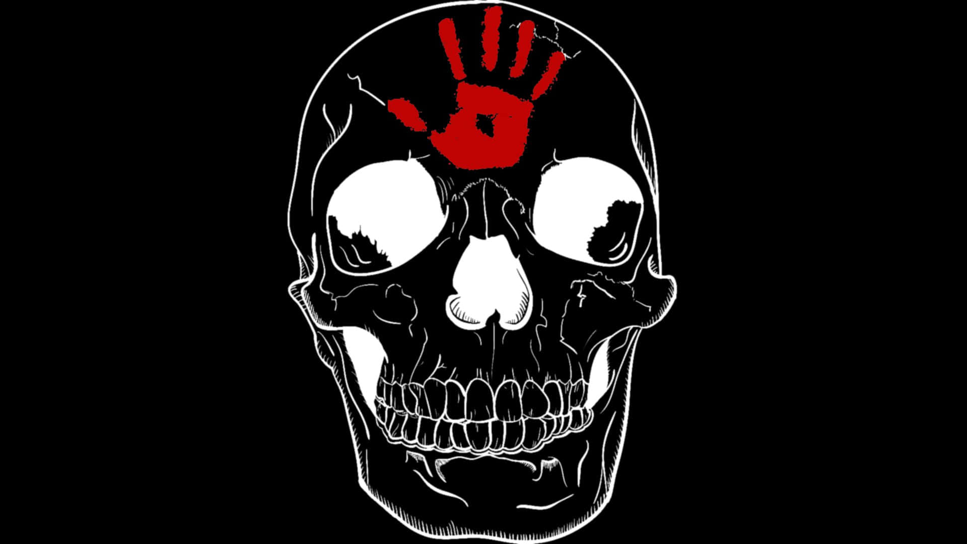 dark brotherhood symbol skull