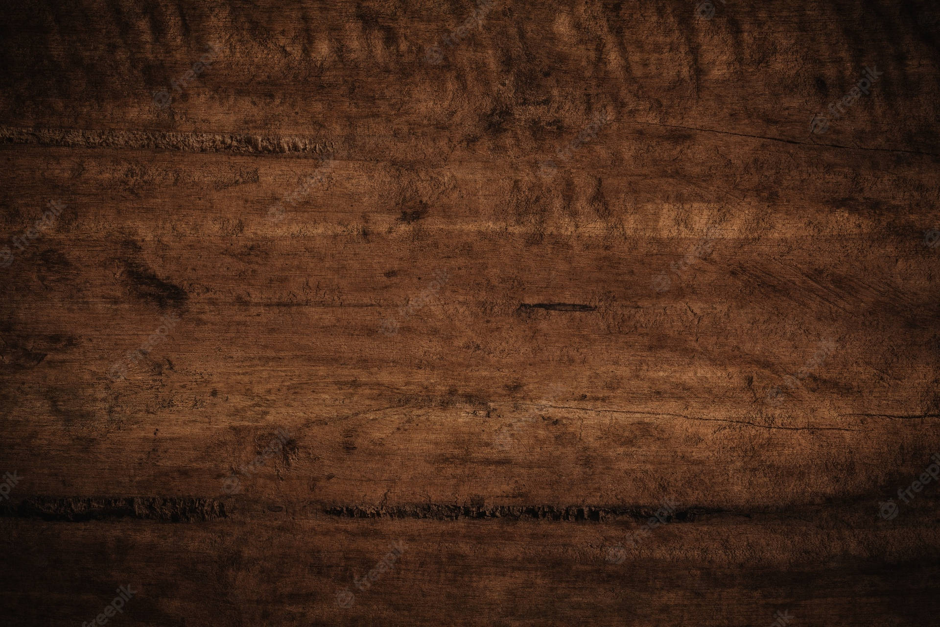 Dark Brown Aesthetic Wooden Surface Background