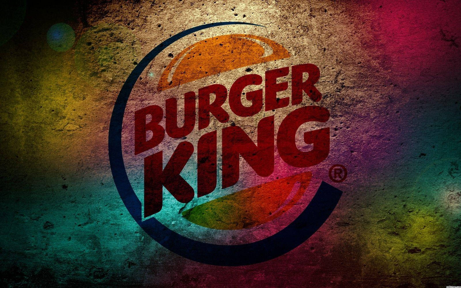 Mörktburger King-logga Wallpaper