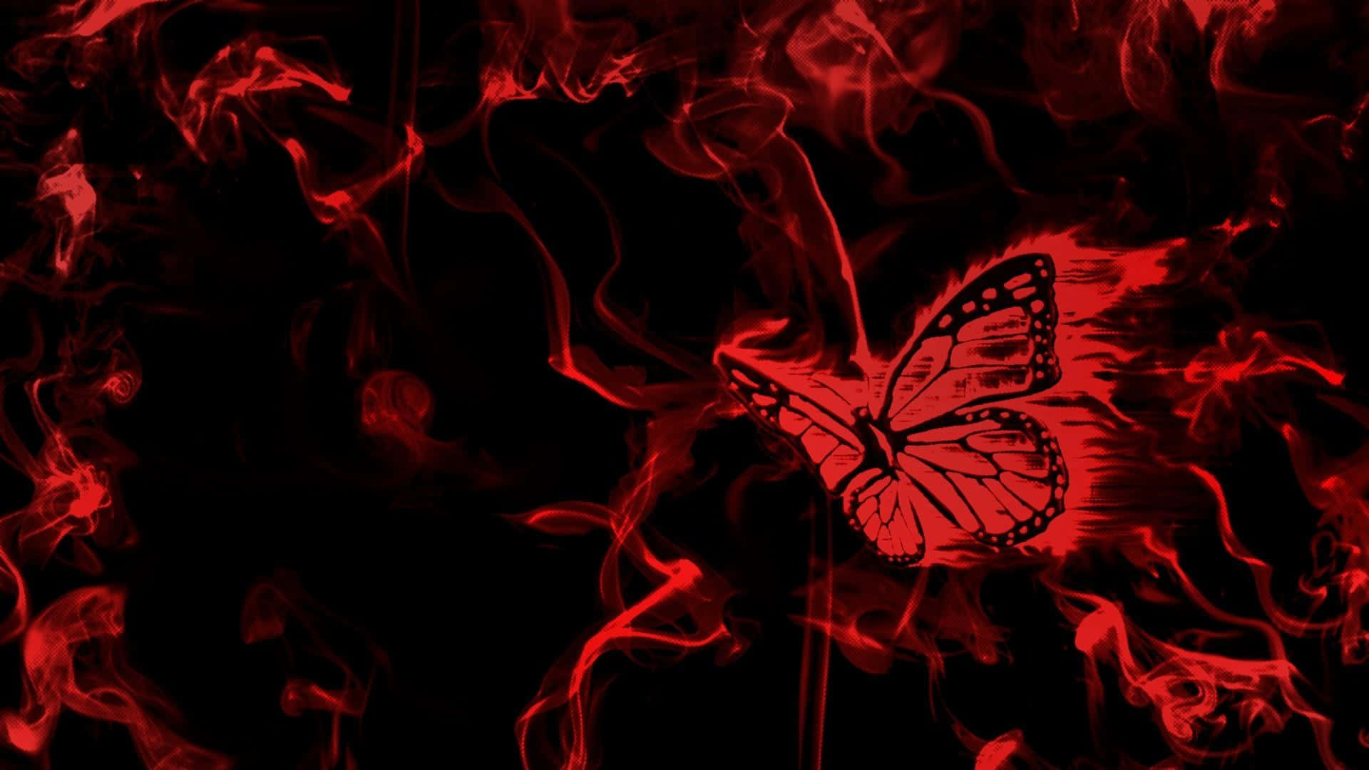Mysterious Dark Butterfly Wallpaper