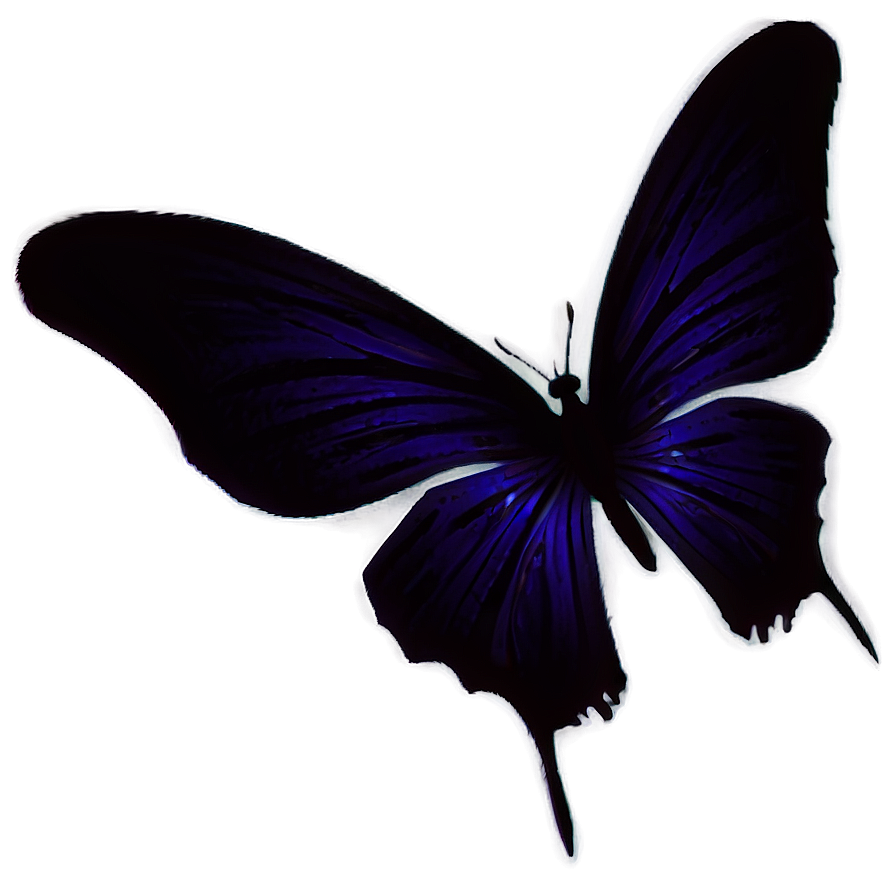 Dark Butterfly Silhouette Png 29 PNG