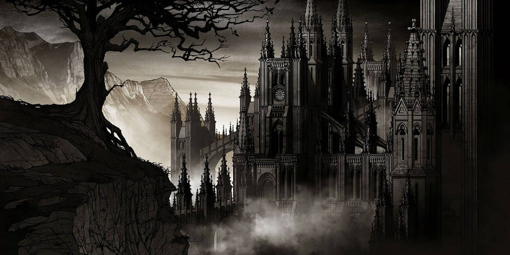 Discover the dark castle of your dreams. Wallpaper