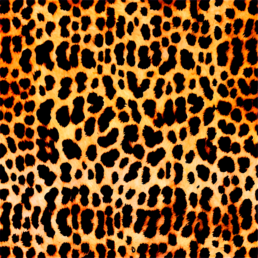 Dark Cheetah Print Elegance Png Ddo95 PNG