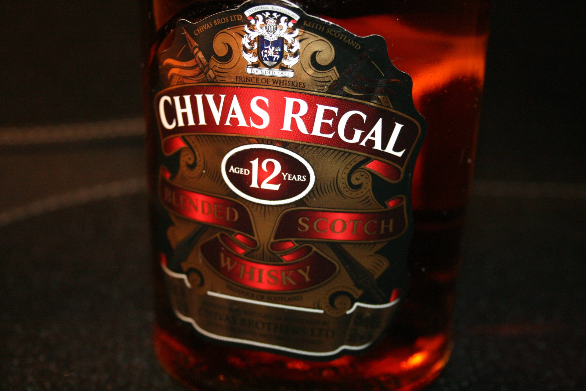 Dark Chivas Regal Whisky Wallpaper